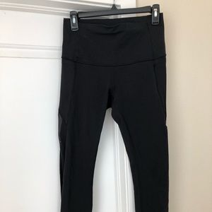 LULULEMON BLACK YOGA PANTS